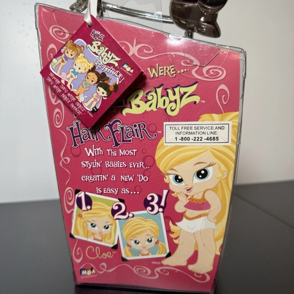 RARE Bratz Babyz Hair Flair Cloe 2006 1st Edition NIB - Picture 2 of 6